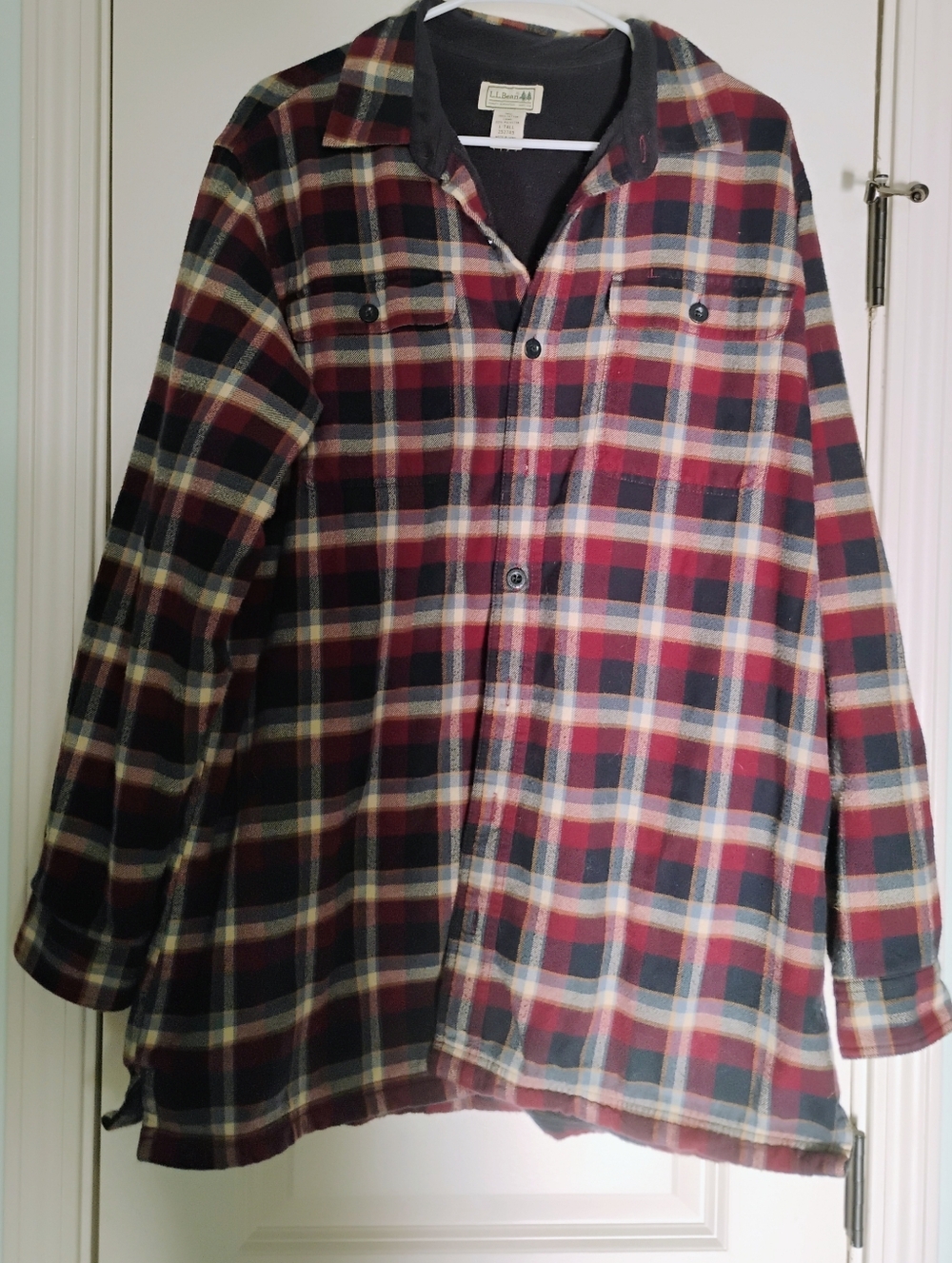 L.L. Bean Fleece Lined Size L Tall